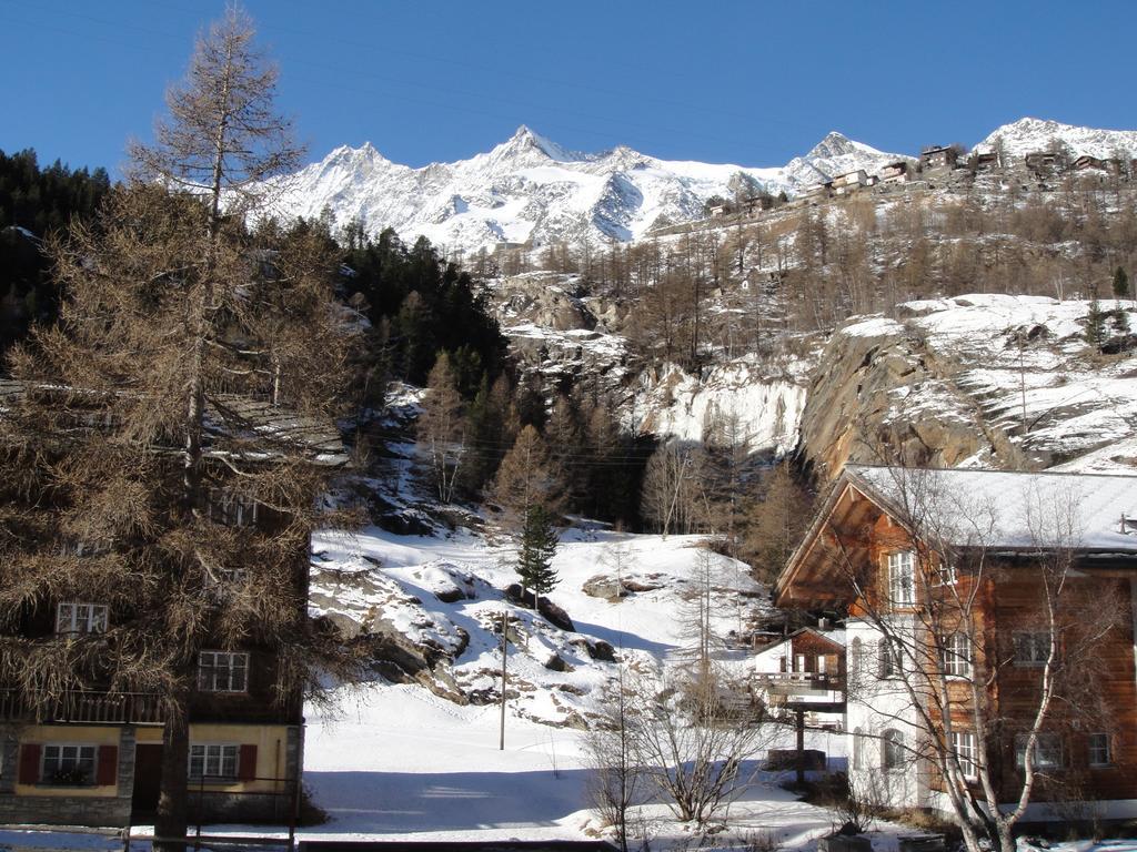 Haus Alpenstern Lejlighed Saas-Grund Værelse billede