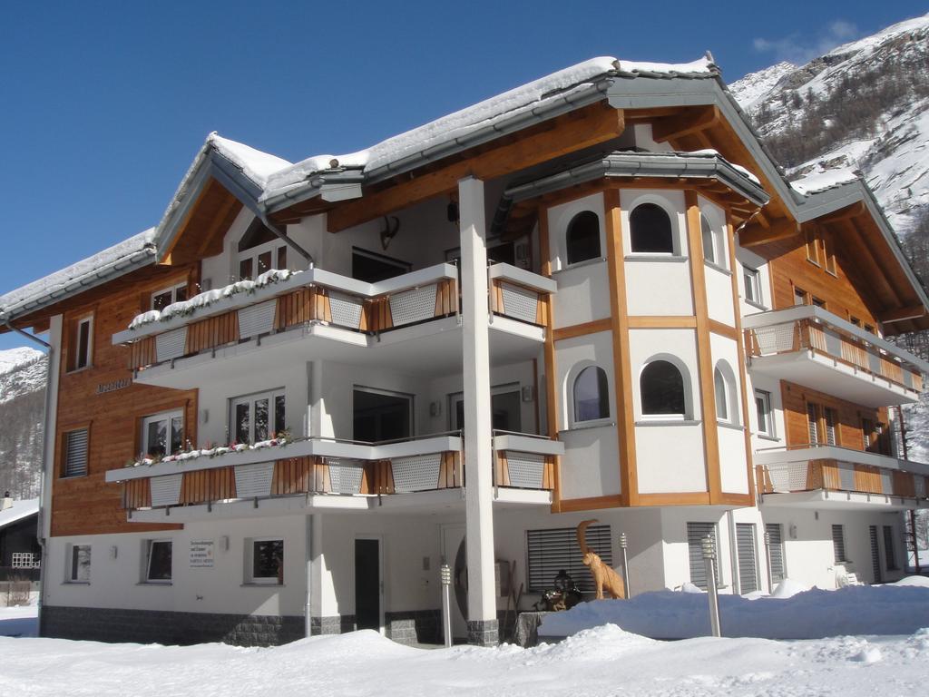 Haus Alpenstern Lejlighed Saas-Grund Eksteriør billede