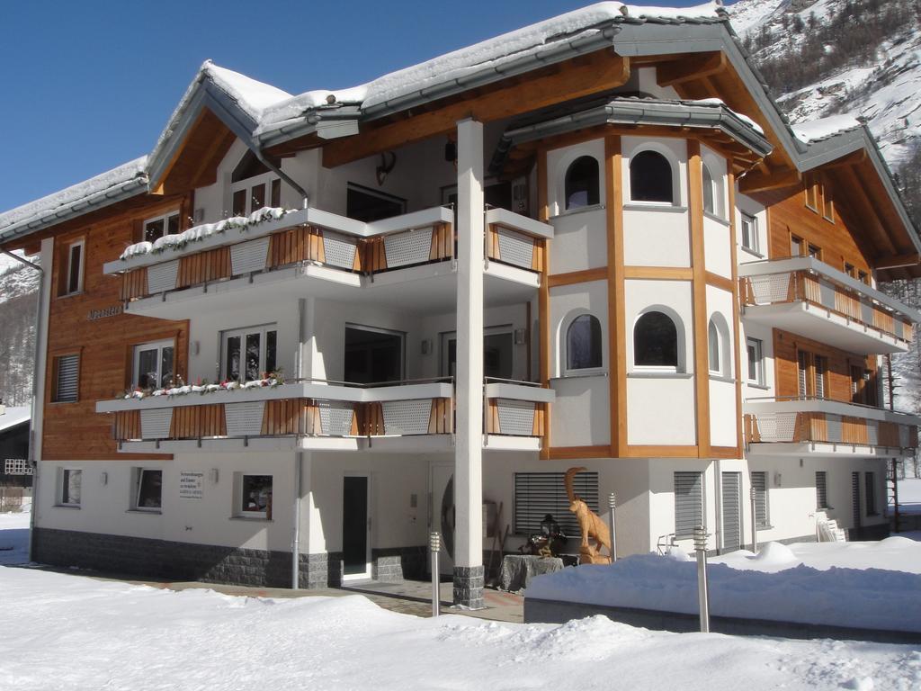 Haus Alpenstern Lejlighed Saas-Grund Eksteriør billede
