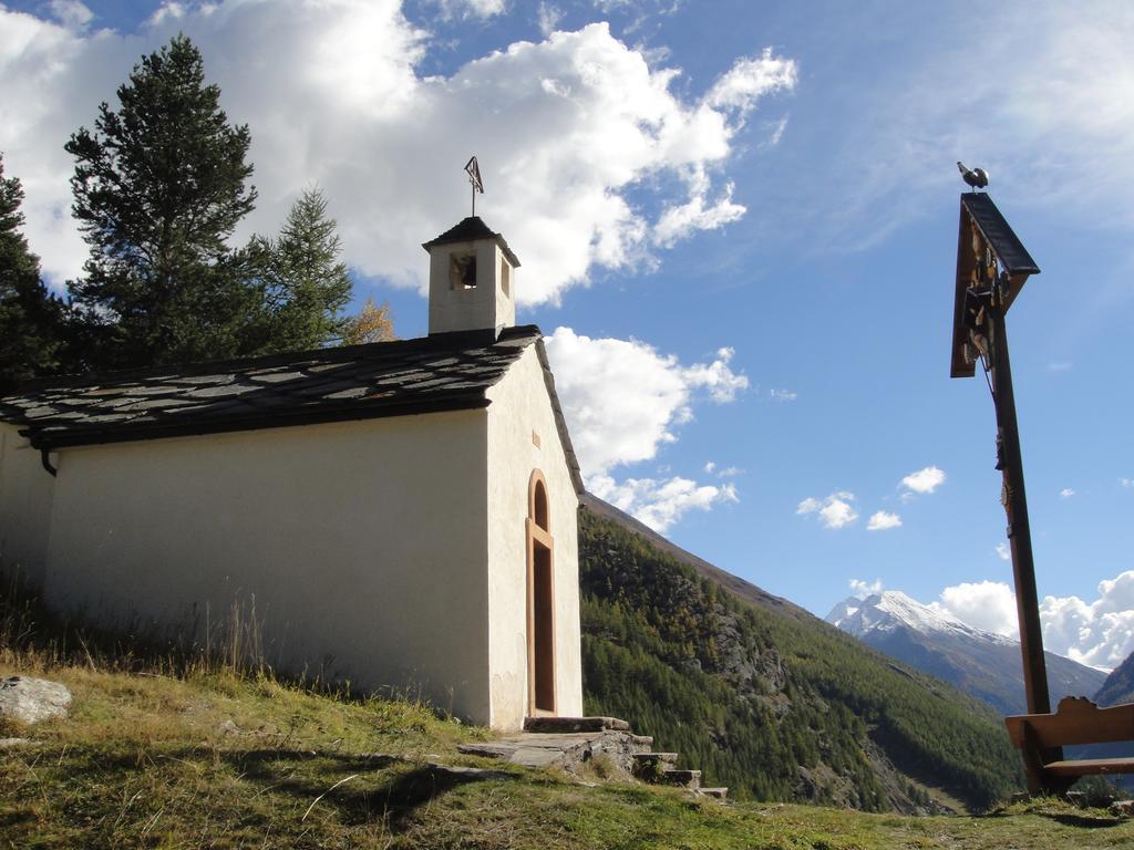 Haus Alpenstern Lejlighed Saas-Grund Eksteriør billede