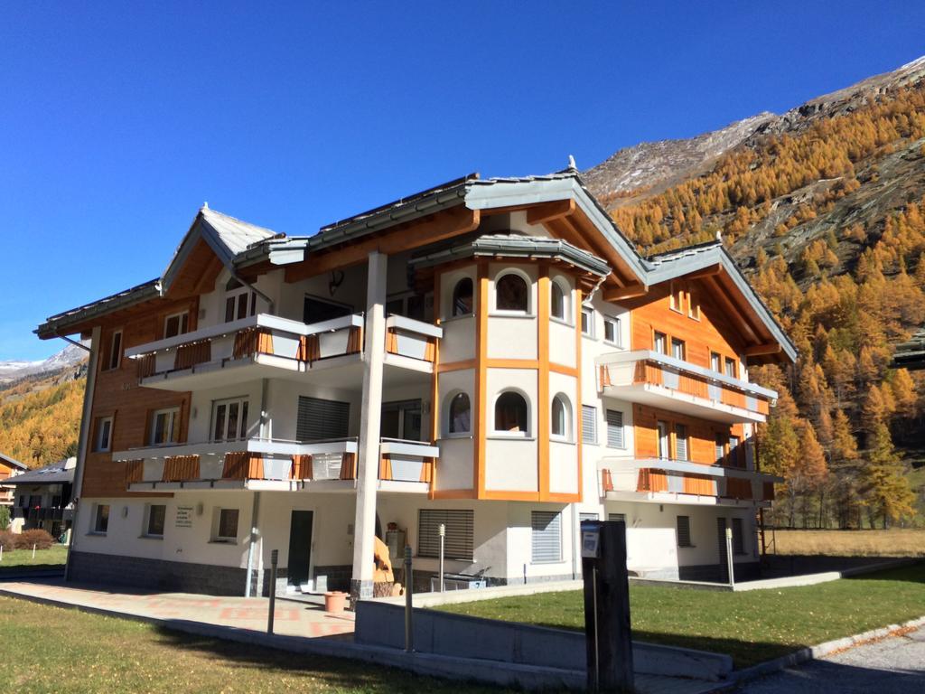 Haus Alpenstern Lejlighed Saas-Grund Eksteriør billede