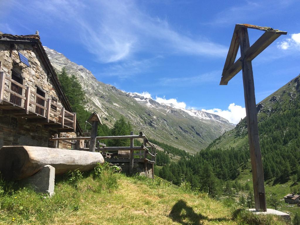 Haus Alpenstern Lejlighed Saas-Grund Eksteriør billede