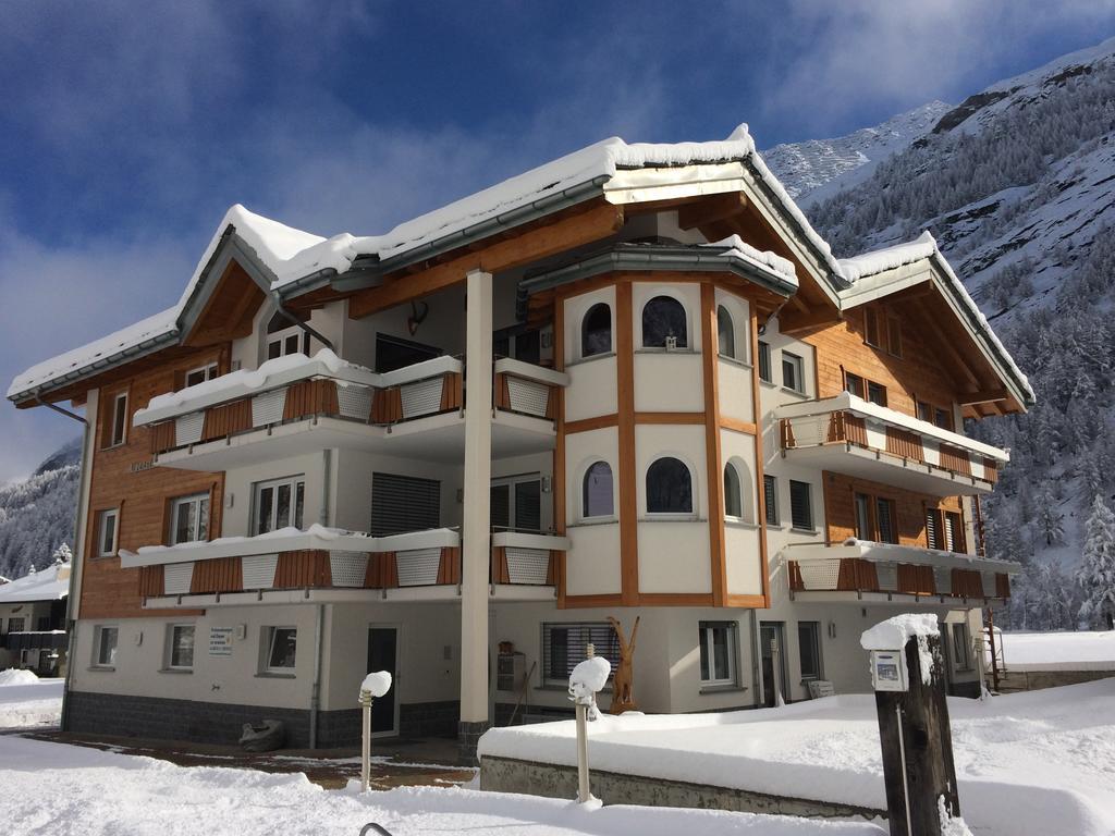 Haus Alpenstern Lejlighed Saas-Grund Eksteriør billede